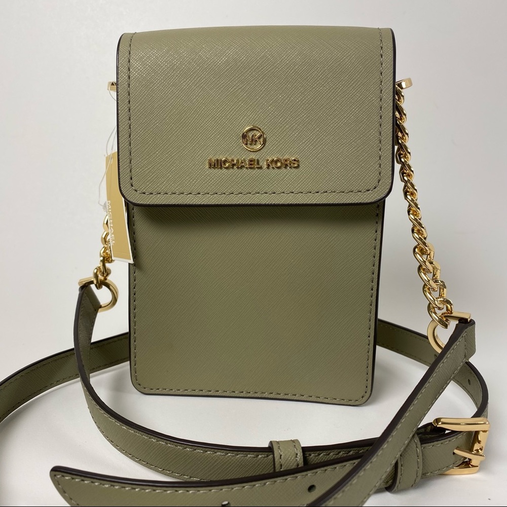 MICHAEL KORS JET SET CHARM SMALL PHONE CROSSBODY BAG - Picture 2 of 10